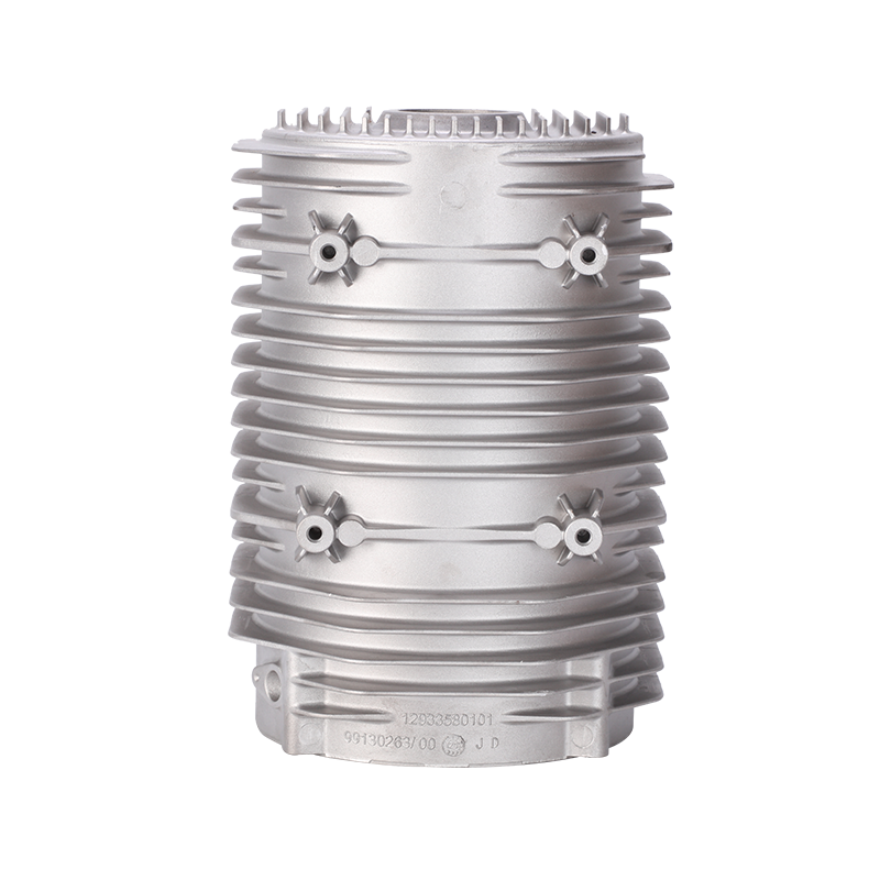 Aluminium Die Casting Haisting Drums avec des trous et des fils usinés